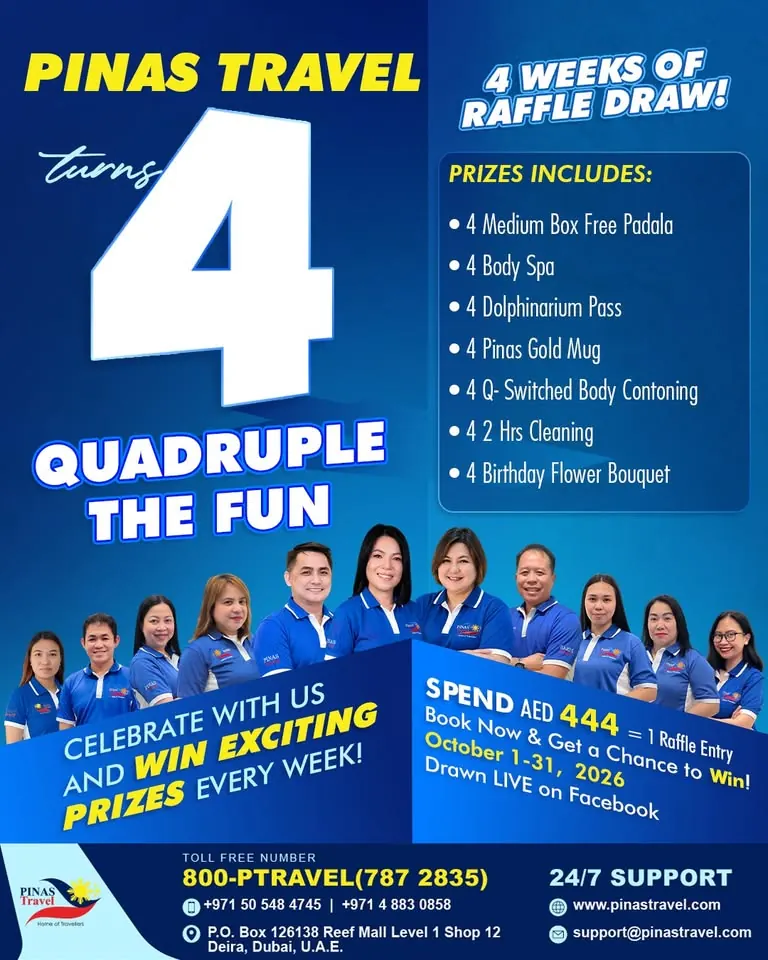 4th Anniversary Raffle: 4 Weeks of Draws poster