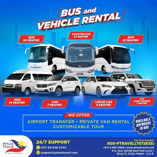 UAE Vehicle Rentals, UAE